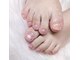 ニュアネイル(nyua nail)の写真/指先まで抜かりなく♪フットネイルに最適なパーツとマグネット・フラッシュで輝く足元！