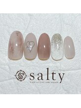 ネイルアンドアイラッシュサロン ソルティ 寺田町(salty)/ワイヤーネイル