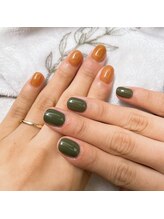 リアンリアン(lien lien de felicite nail)/アシメカラーネイル
