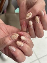 はあとねいる 宇都宮御幸ヶ原店/ミラーフラワーネイル