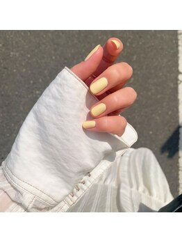 ネイルサロン エーナイン ザ ビッグ豊平店/HAND/甘皮ケア付きシンプル