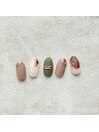 ニュアンスミラーアートネイル♪