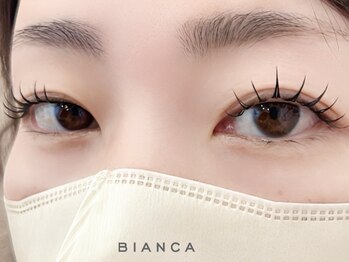 ビアンカ キュポ・ラ川口店(Bianca)の写真/ブラウンエクステ有り!カール×エクステの&Healthy導入店！上向きぱっちり目元に…★