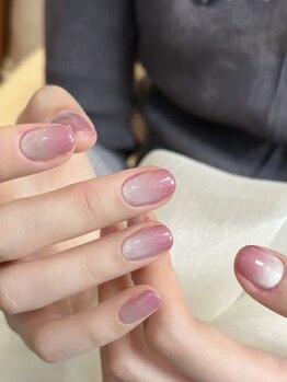 アイネイル(AI Nail)の写真/【シンプルワンホンネイルならおまかせ】カラー豊富でワンカラーもマグネットネイルも大満足の仕上がりに♪