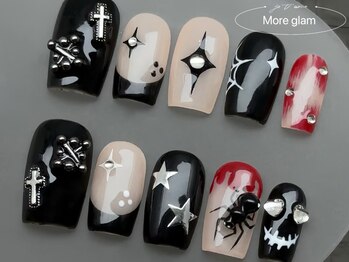モアグラム 池袋東口店(More Glam)/ハロウィンネイル　池袋東口