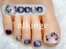 美サロン アロンジェ甲府向町店/チューリップフラワーネイル☆