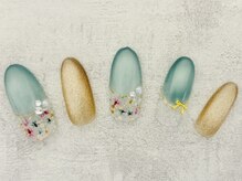 ネイルエイム(Nail eim)/マグネット★押し花★リボン