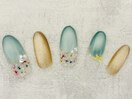 マグネット★押し花★リボン