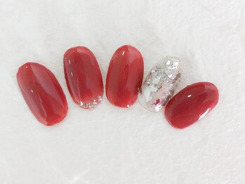 チャミュエル/ガラスアートネイル