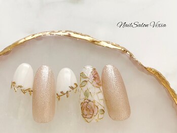 ネイルサロン ヴィクシア(Nail Salon VIXIA)/鈴木オリジナルデザイン9000円