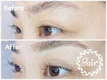 アイサロンフェア 海老名店(eyesalon Fair)/パリジェンヌ＆アイブロウWAX