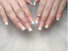 ビーネイル 新松戸(BE NAIL)/チップ長さ出し　フレンチネイル