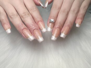 ビーネイル 新松戸(BE NAIL)/チップ長さ出し　フレンチネイル