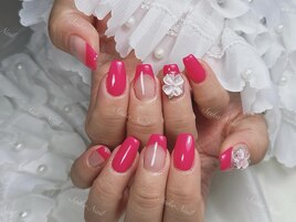 フレンチデザインパーツネイル