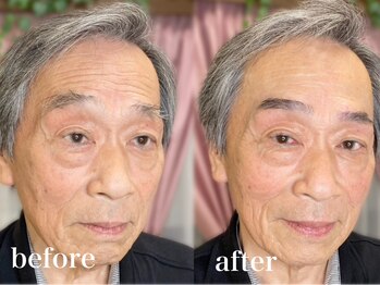 アイブロウアンドアイラッシュ ココ(COCO)/70代の大人男性にもおススメ！！