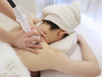 リブ シャルム(Lib Charm)の写真/挙式は自分史上最高の姿で☆結果重視の痩身マシン×リンパで華奢なデコルテライン♪姿勢改善も◎