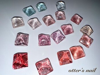 Otter'sNail【マグネット/スカルプ/フィルイン/パラジェル/持ち込み】/フラッシュネイル