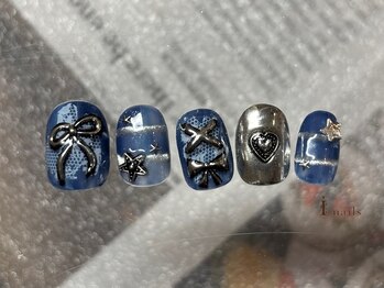 アイネイルズ 横浜EAST店(I-nails)/メタルミラーネイル