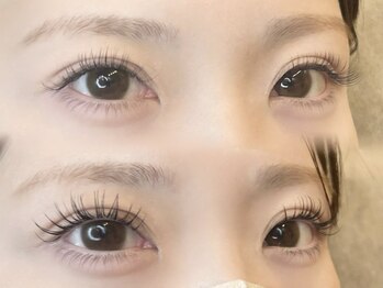 スキン 心斎橋店(skin)の写真/【進化系LEDエクステ×パーマ】通常のエクステよりモチ1.5倍♪全てのエクステ、LEDエクステへ変更可能◎