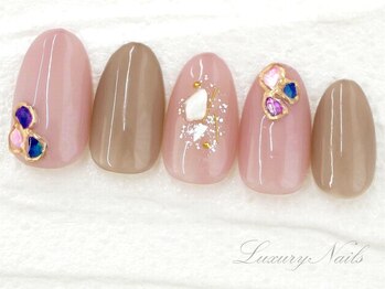 ラグジュアリーネイルズ オオミヤ(Luxury Nails Omiya)/シェル*大人カラー