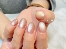ネイルサロン イントゥ(into_)/ぷるマグ　ピンクベージュ　大人
