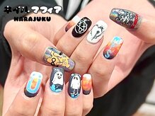 ネイルマフィア 原宿(NAIL MAFIA)/ロゴ/痛ネイル/キャラ
