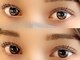 サロンドグリュック(Salon de gluck)の写真/本数をたくさん付けなくても上品に仕上げる技術あり♪カール感やデザインでオフィスでも浮かない目元に！