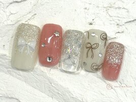 ラメグラ色鉛筆リボン￥10550