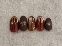 スカイフラワー アイ ネイル(sky flower)/【定額specialコース】2025/2月