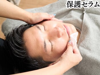 ホワイトワックス 神戸三宮店(WHITE WAX)/専用の保護セラムを塗布します☆
