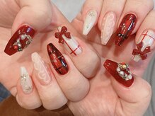 レアネイル 新宿(le'a nail)/クリスマスネイル