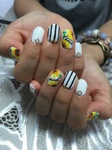 シュエット(Chouette)/ひまわりネイル