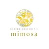 ミモザ(mimosa)ロゴ