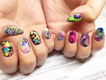 ラヴィアスプラス(LAVIAS+)/【ジェル】10本アートし放題