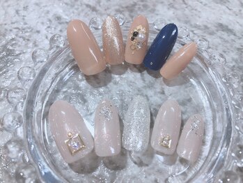 ネイルパレットアンドアイラッシュカフェ 布施店/【ご新規様】アート２本コース　