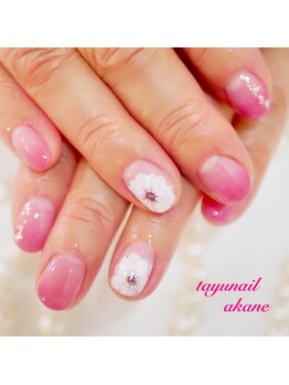 たゆ ネイル(たゆnail)/フラワーデザイン