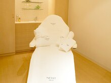 パーソナルスペースが保たれた個室で贅沢トリートメントを♪