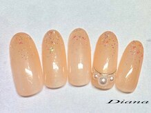 ディアナ ひたちなか高場店(DIANA)/定額ネイル　6600円　B‐028