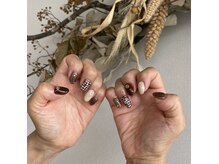 ミントリーフ バイ リート(Mint leaf by Reat)/ツイードネイル