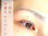 【1周年キャンペーン★】まつパ＋美眉スタイリング(眉wax)◇¥8000→¥6500
