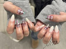 リッカ 鍋島店(Licca)/チェックネイル