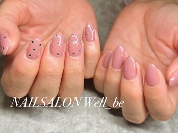 ウェルビー(Well_be)の写真/【パラジェルプレミアムサロン★】指先を綺麗に魅せるカラー&デザインが大人気!!ナチュラル上品な指先へ