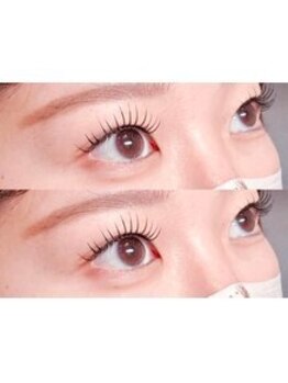 ジューシーアイ 志木店(Juicy Eye)の写真/ナチュラルに盛れる！瞳がぱっちり、抜け感のある本数が人気♪どの角度から見てもキレイな目元に…☆