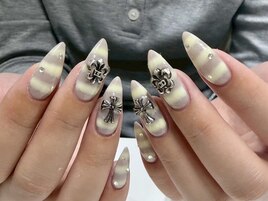 【Ayu】イエローグレーボーダー