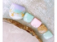 ネイルアンドコー (Nail&co.)/フットサンプルシンプル5500円