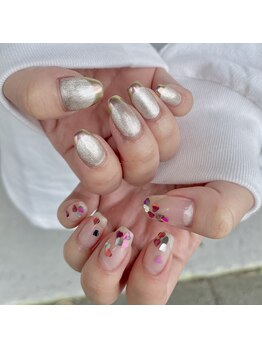 イノセントネイル(Innocent nailMR)/アシメネイル