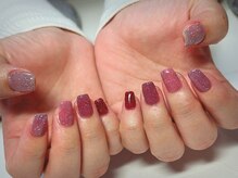 ネイルサロン デンティ(Dentty)/春色☆フラッシュネイル