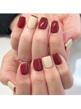 フレイムス アイラッシュ アンド ネイル(FRAMES)/渋めボルドー