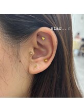 キルナリビング(kiruna living)/耳ツボジュエリー（片耳７粒）