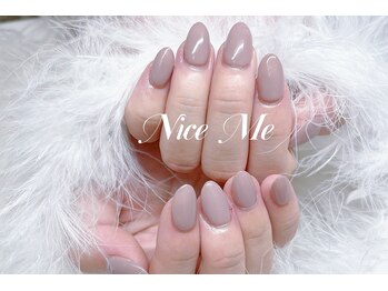ナイスミー(Nice Me)/長さ出し10本ワンカラーネイル♪